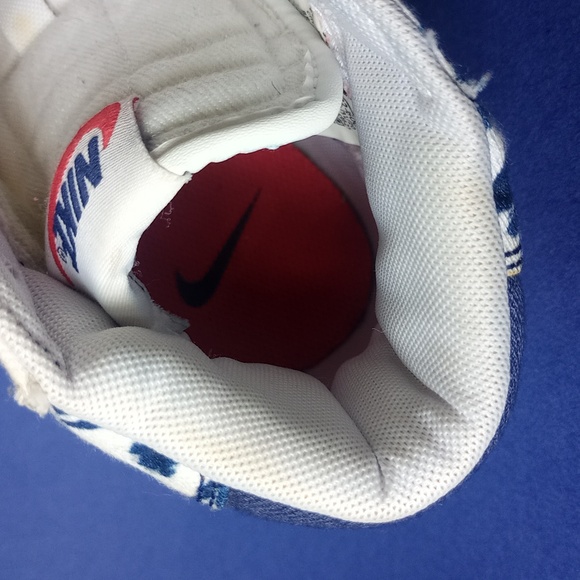 Nike Blazer Mid 77' Vintage 5Y Tie Dye USA Red White Blue Shoes C27882-600 - Picture 15 of 15